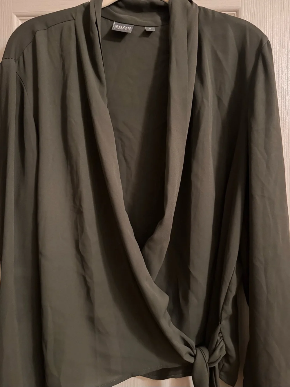 New York & Company draped wrap